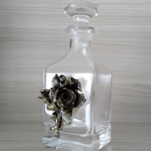 Small Decanter Vintage Italian Decanter Whiskey Crystal Decanter Carafe Liquor Glass Bottle Decanter For Barware Bar Decoration