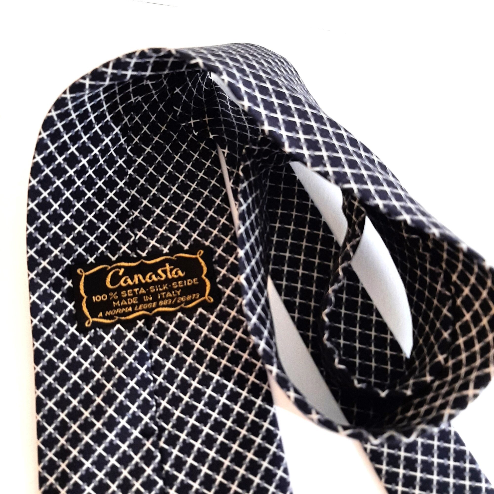 Barton Moda Pura Soie Fait Main En Italie Original