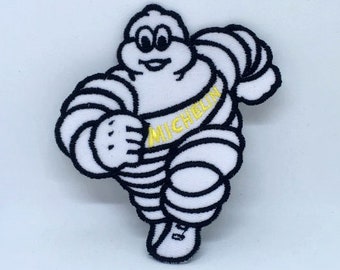 Genuine MICHELIN NOMEX flameproof cloth patch badge 85 x 25mm BRAND NEW.
