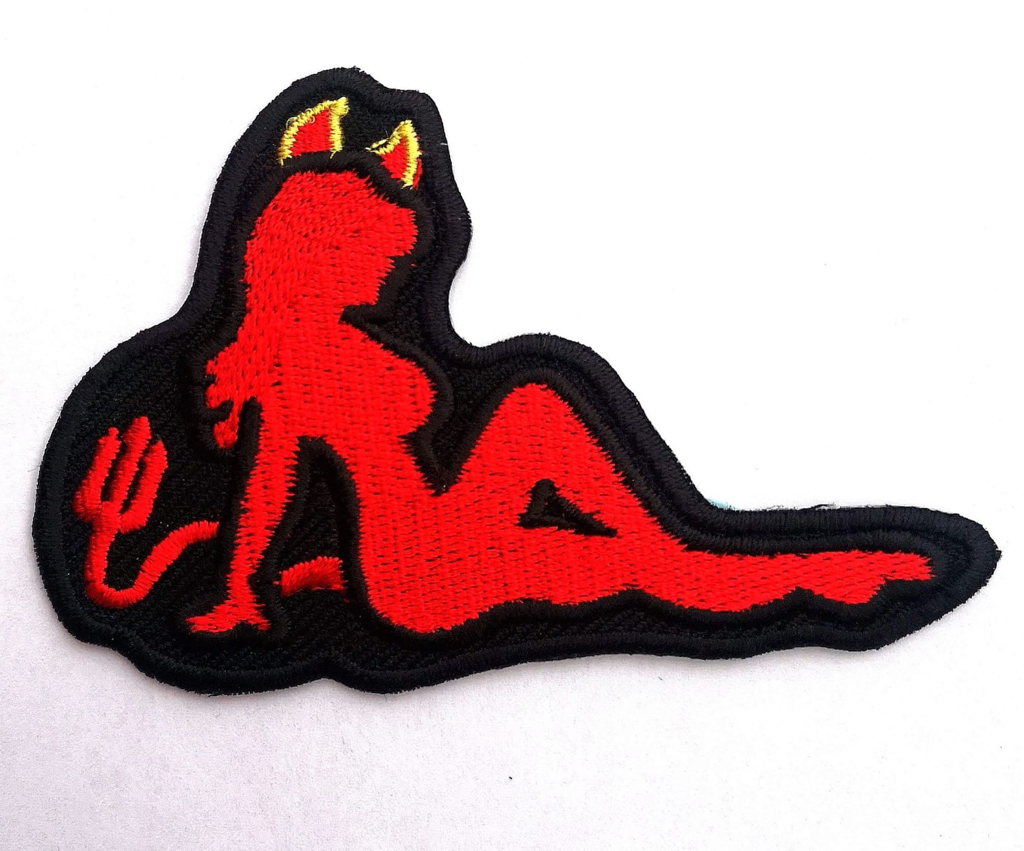 Devil Queen sexy lady clothing jacket shirt Iron on Sew on - Etsy 日本