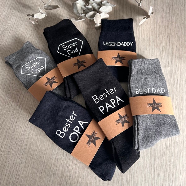 Statement Socken Mann | Papa | Opa | Vatertag | Geburtstag | Weihnachten