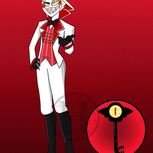 Hazbin Hotel Lucifer Standee