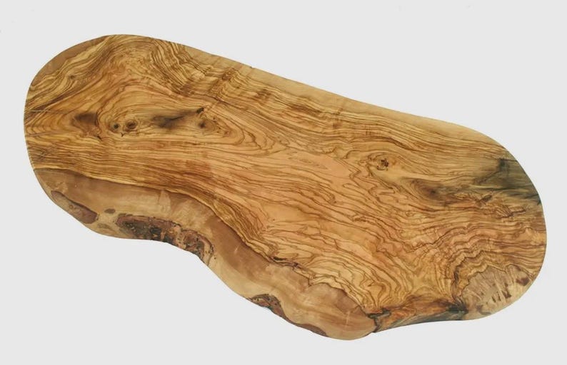 Clovellywoodturning Olive Wood Chopping Board
