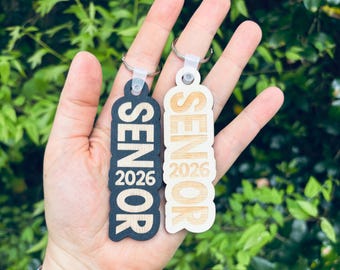 Class of Any Year Keychain | Class of 2026 Keychain | Graduation Gift | Graduation Bag Tag | Class of 2027