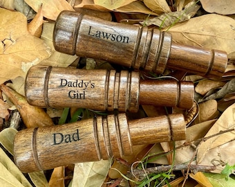 Personalized Duck Call | Hunting Gift | Father’s Day Gift | Custom Duck Call | Custom Bird | Personalized Single Reed Duck Call |