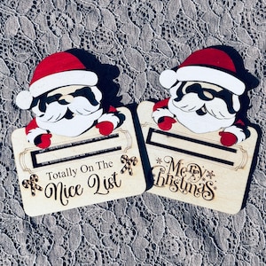 Personalized Santa Claus Money Holder | Christmas Money Holder | Holiday Cash Gift | Custom Cash Holder | Xmas Money Holder
