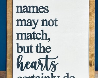 Perfect Blend | Blended Family | Blended Family Sign | Stepfamily Sign