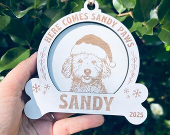 Dog Christmas Ornament | Pet Ornament | Dog Breed Portrait