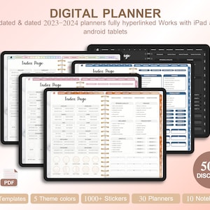 digital journal, goodnotes planner, ipad planner, notability planner,mega bundle digital planner