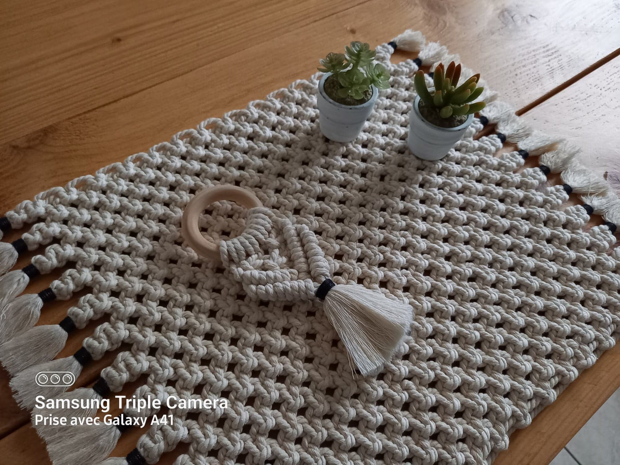 Macramé Placemats Etsy