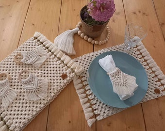 macramé placemats-table-mat