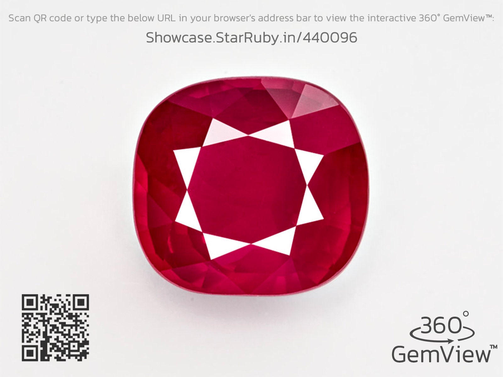 Remarkable Ruby 5.01 Ct. Ruby Mined in Mozambique Certified by GRS Cushion, 10.21 X 9. ...