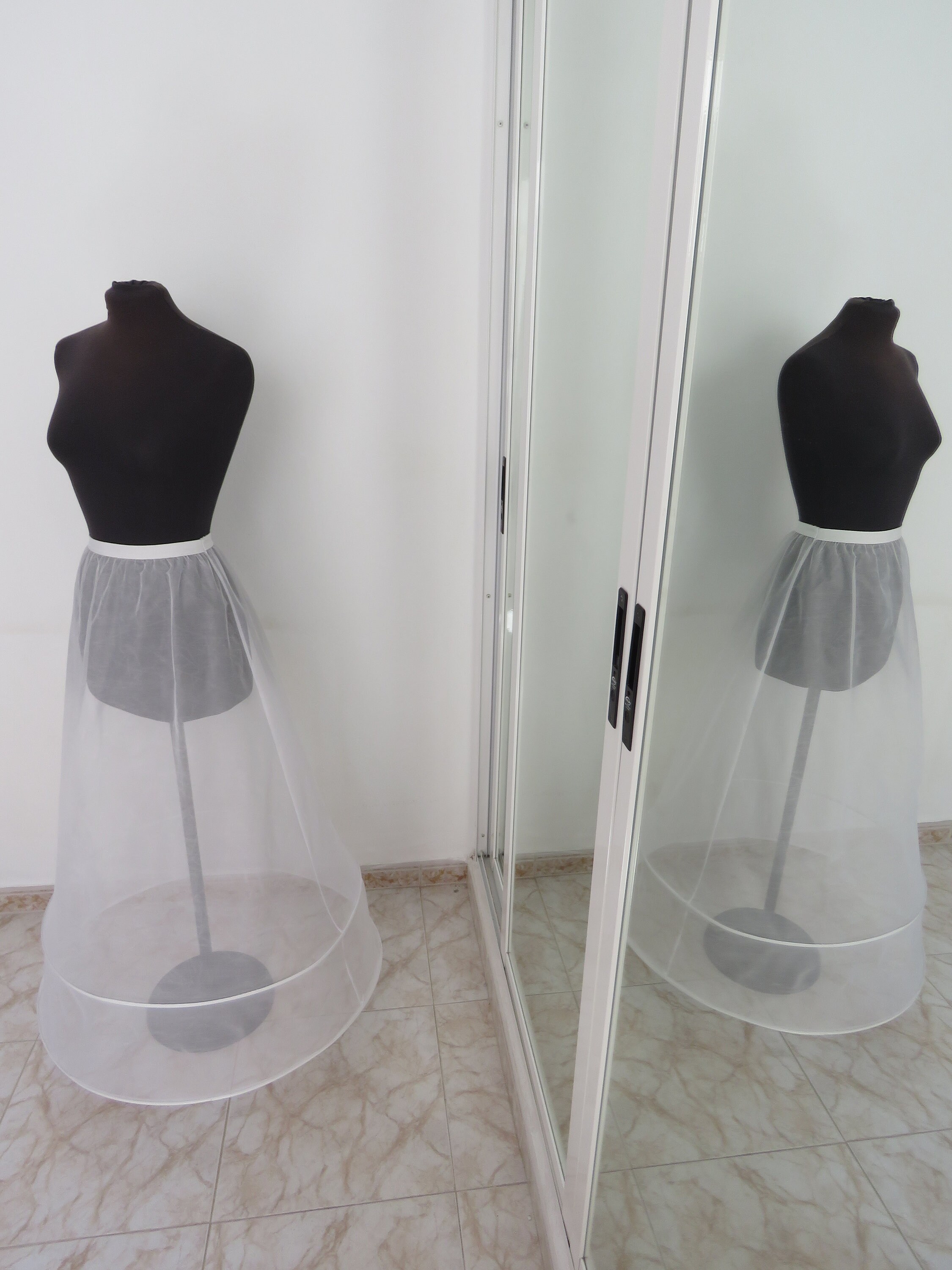 A line underskirt for wedding dress deals
