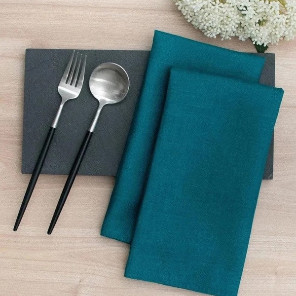 Blue Napkins Etsy