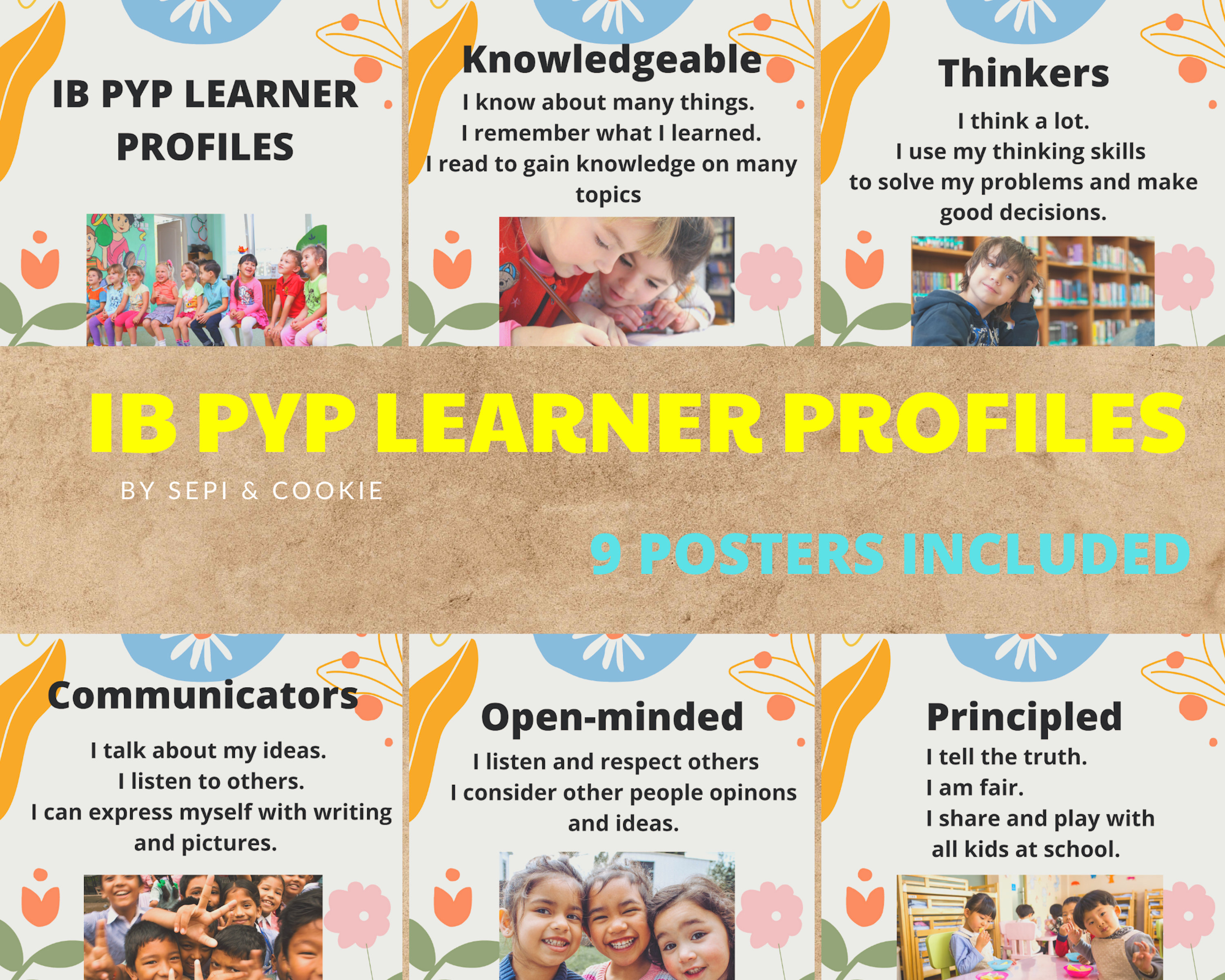 Ib Pyp Learner Profiles | Etsy