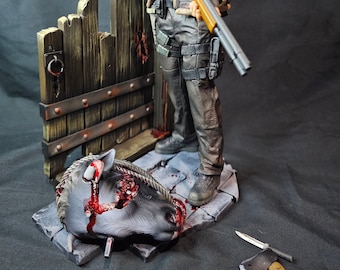 バイオハザード2 RPD 1/6 プレミアムジオラマ/ベース - Etsy 日本