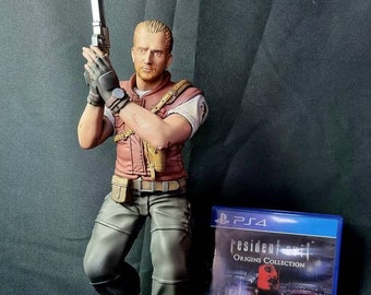 Resident Evil Barry Burton 1/6 figure w/ base