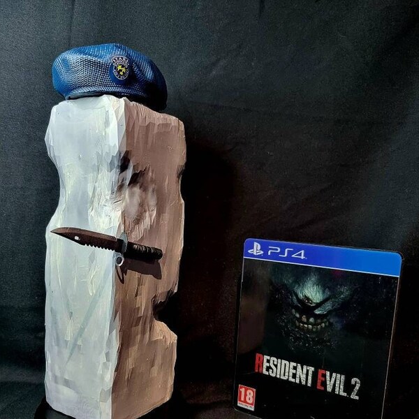 Large 12.5" Resident Evil 2 Tofu Statue