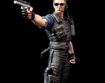クリス・レッドフィールド STARS 1/6 スタチュー バイオハザード対応