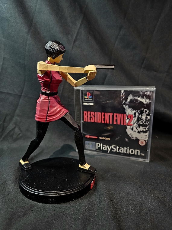 Ada Wong Low Poly Series Compatible With Resident Evil 2 - Etsy