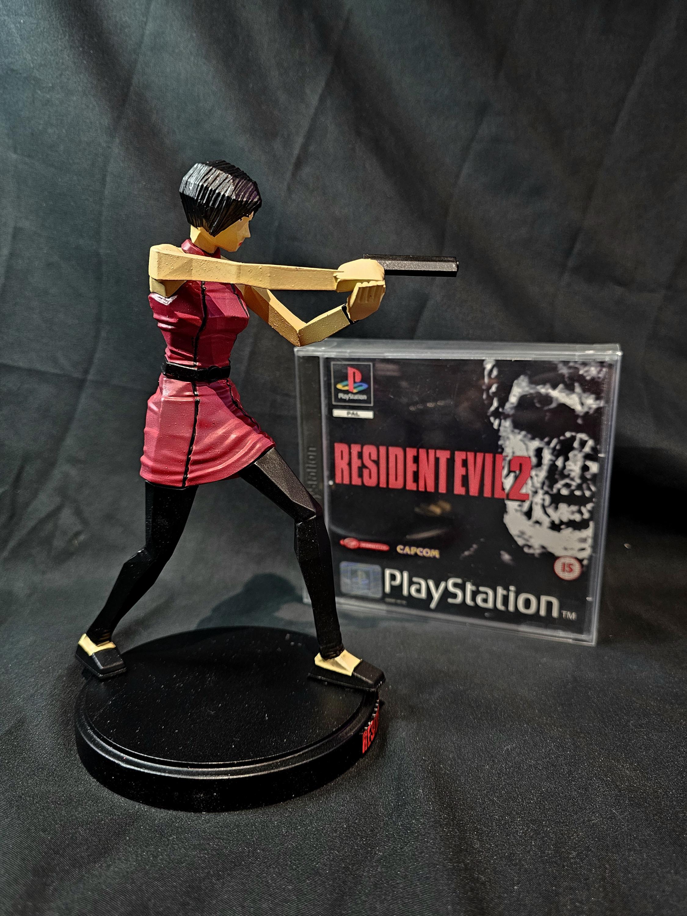 Resident Evil 2 Ada Wong Low Poly Series - Etsy