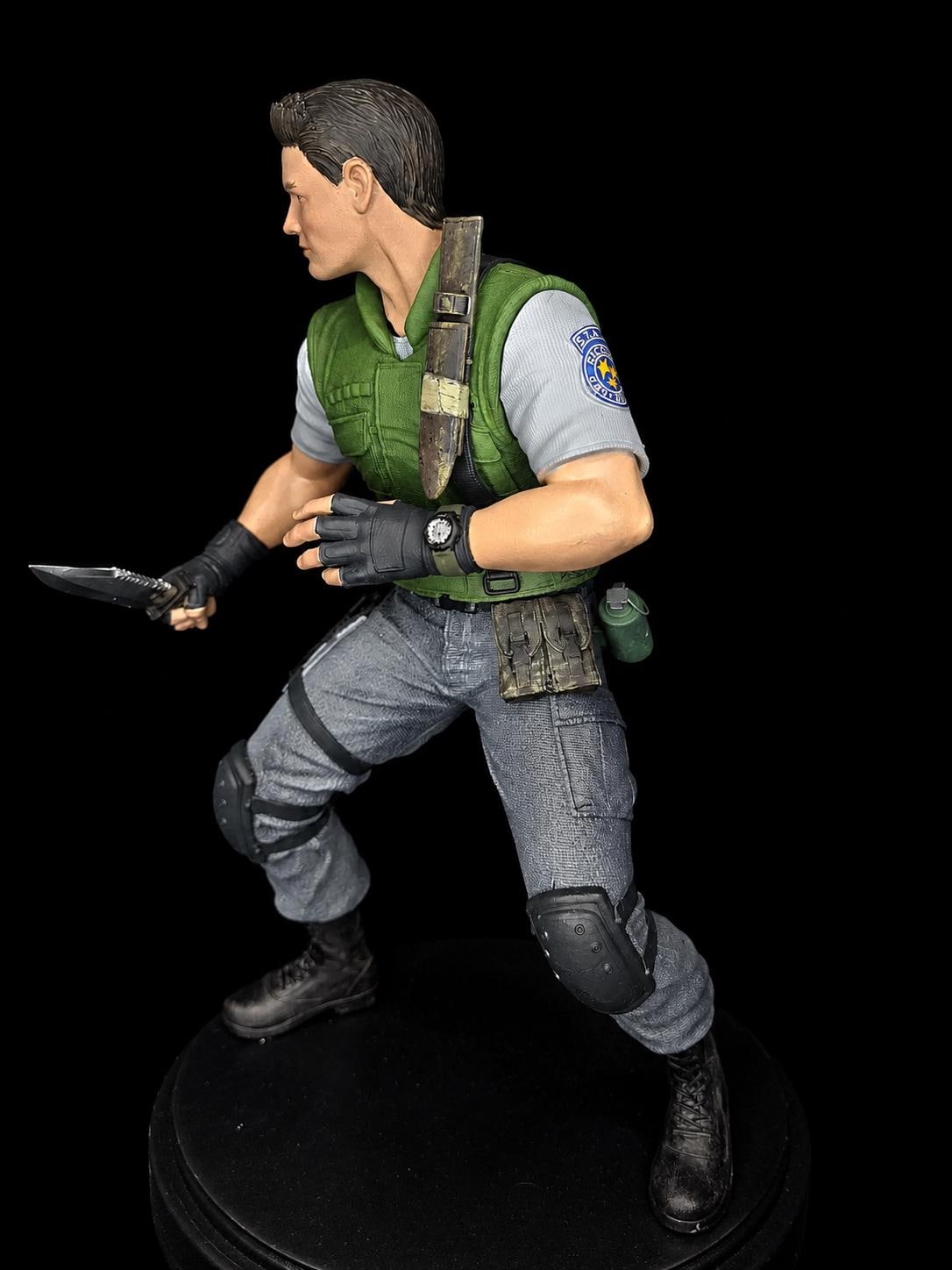 クリス・レッドフィールド STARS 1/6 スタチュー バイオハザード対応