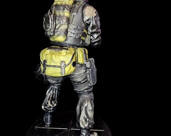 ハンク 1/6 フィギュア（取り外し可能なマズルフラッシュ付き）バイオ
