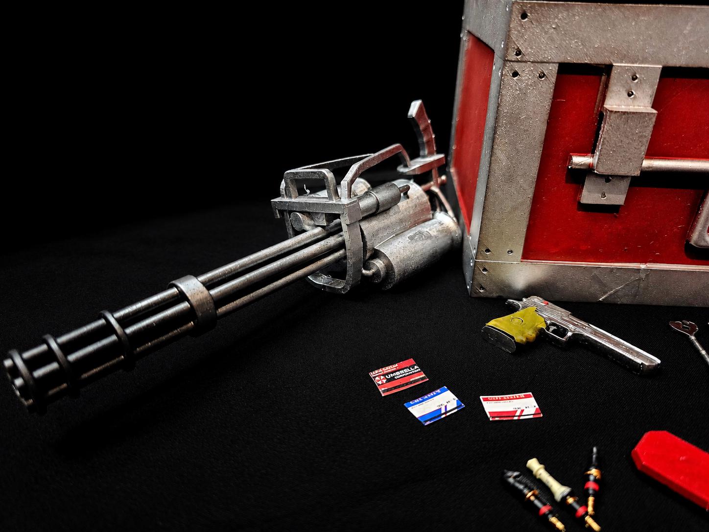 1/6サイズ バイオハザードっぽい武器セット 中古 クラシック1/6アイテムボックス（バイオハザード2対応） - Etsy 日本