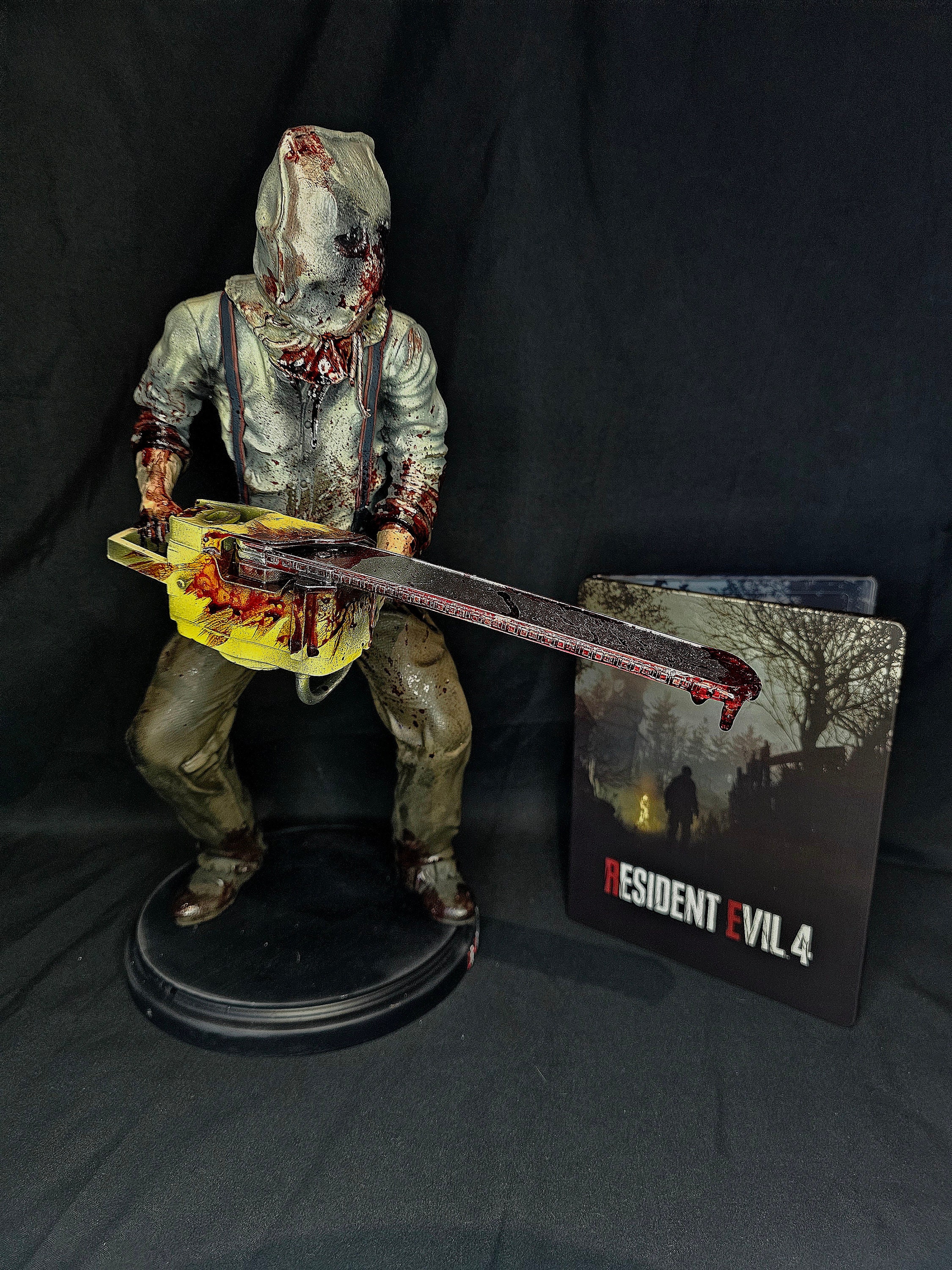 Resident Evil 4 Remake Dr Salvador 1/6 Statue W/ Base - Etsy