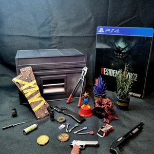 Resident Evil 1/6 item box and accessories