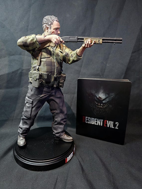 ロバート・ケンドー バイオハザード2 1/6スケール スタチュー - Etsy 日本