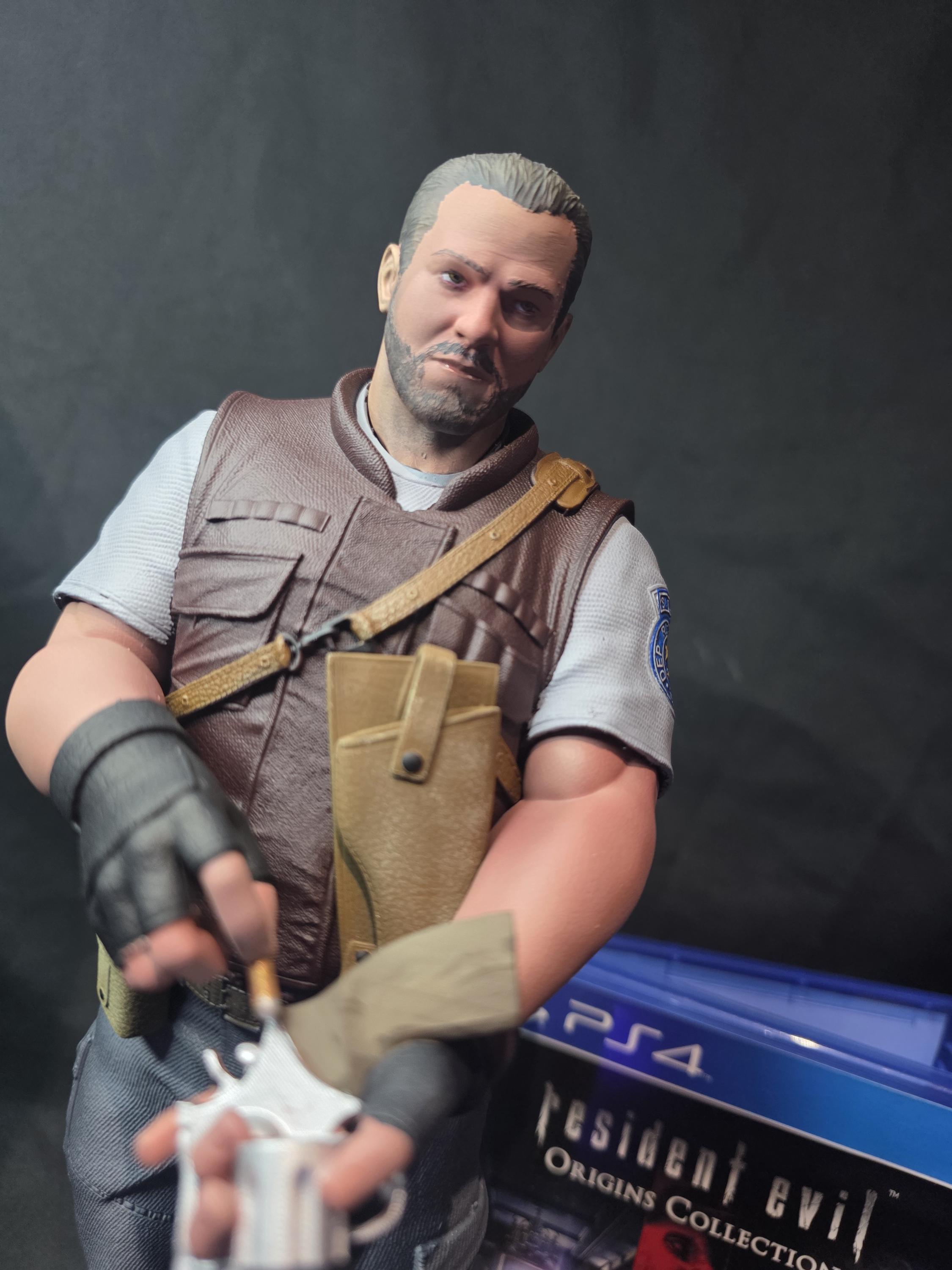 バイオハザード バリー・バートン 1/6スケールフィギュア（台座付き