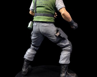 クリス・レッドフィールド STARS 1/6 スタチュー バイオハザード対応