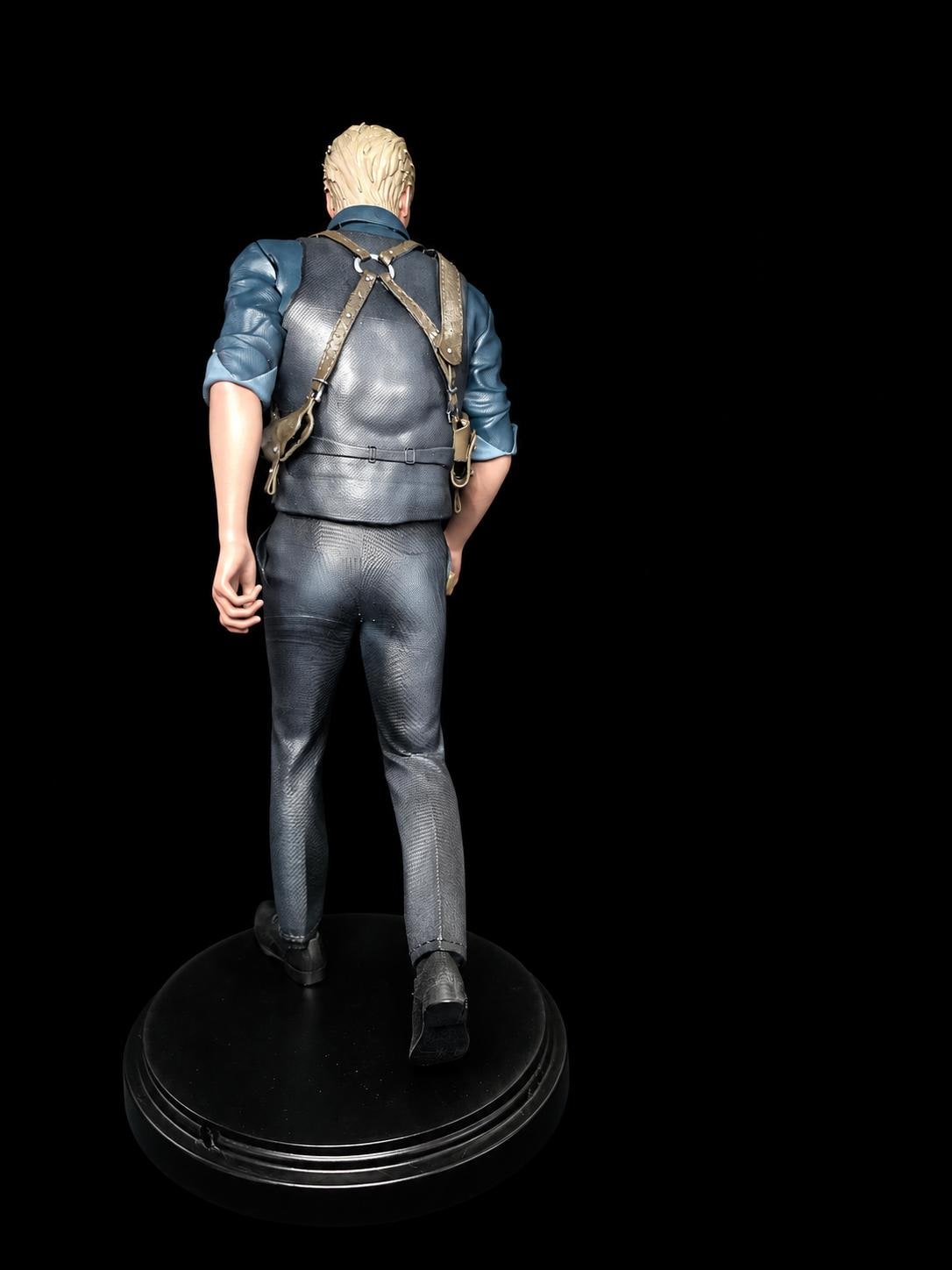 1/6 ウェスカー RE4 風 カスタムフィギュア バイオハザード アルバート・ウェスカー 1/6スケールスタチュー（バイオハザード4対応