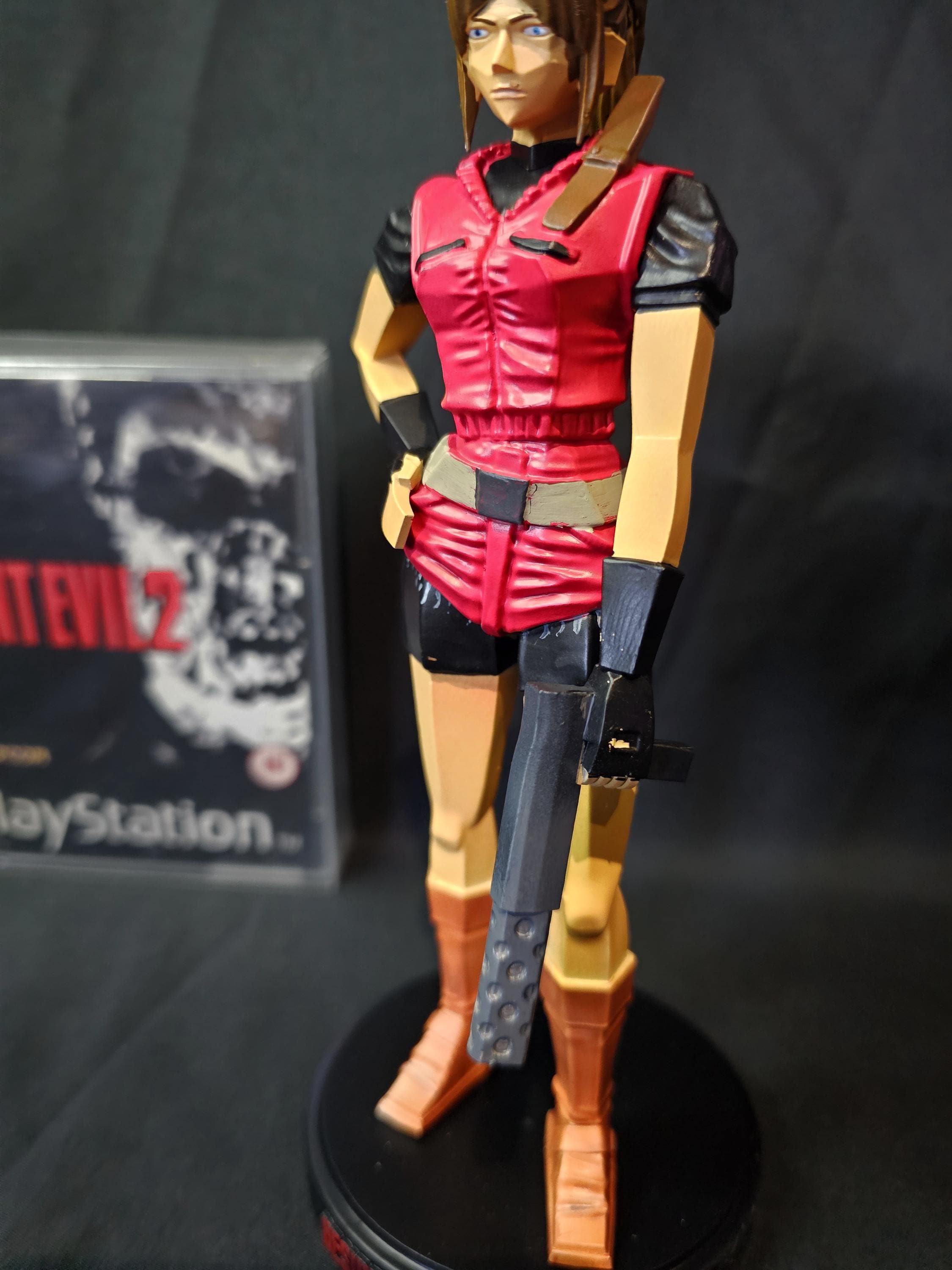 バイオハザード2 クレア・レッドフィールド ローポリシリーズ - Etsy 日本