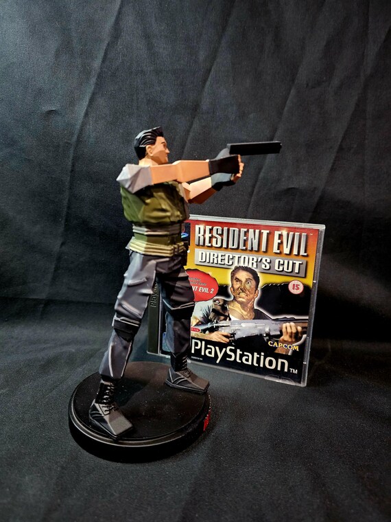 バイオハザード クリス・レッドフィールド ローポリシリーズ - Etsy 日本