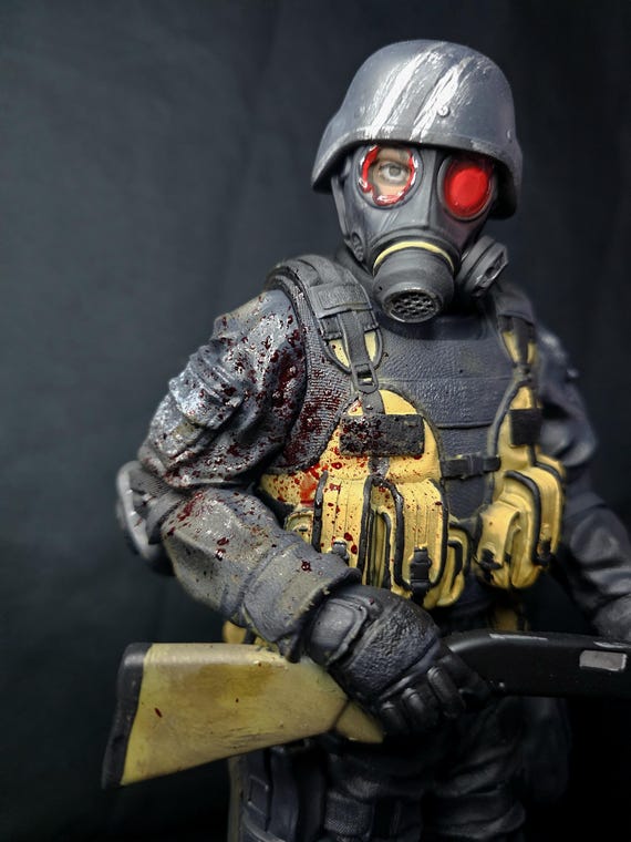 ゴースト＆ハンク U.S.S 1/6 ダブルパックスタチュー（バイオハザード2