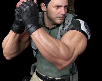 1/6スケール クリス・レッドフィールド BSAA バイオハザード5対応
