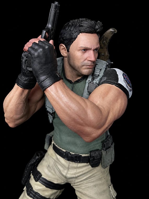 1/6スケール クリス・レッドフィールド BSAA バイオハザード5対応