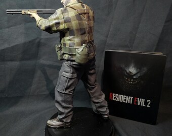1/12スケール バイオハザード2 ジオラマ：ケンドー銃砲店と下水道。 ロバート・ケンドー バイオハザード2 1/6スケール スタチュー - Etsy 日本