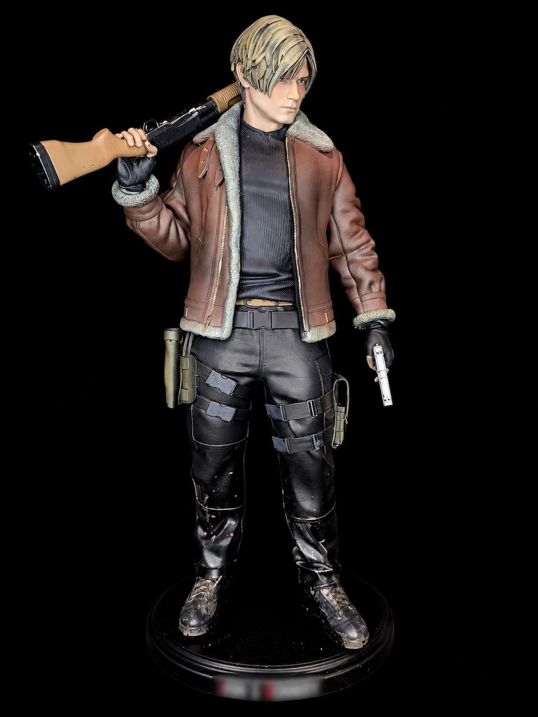 Leon Kennedy With Jacket Compatible With Resident Evil 4 - Etsy