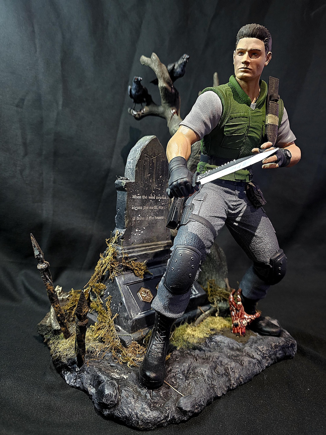 1/6 バイオハザード クリス・レッドフィールド プレミアムスタチュー