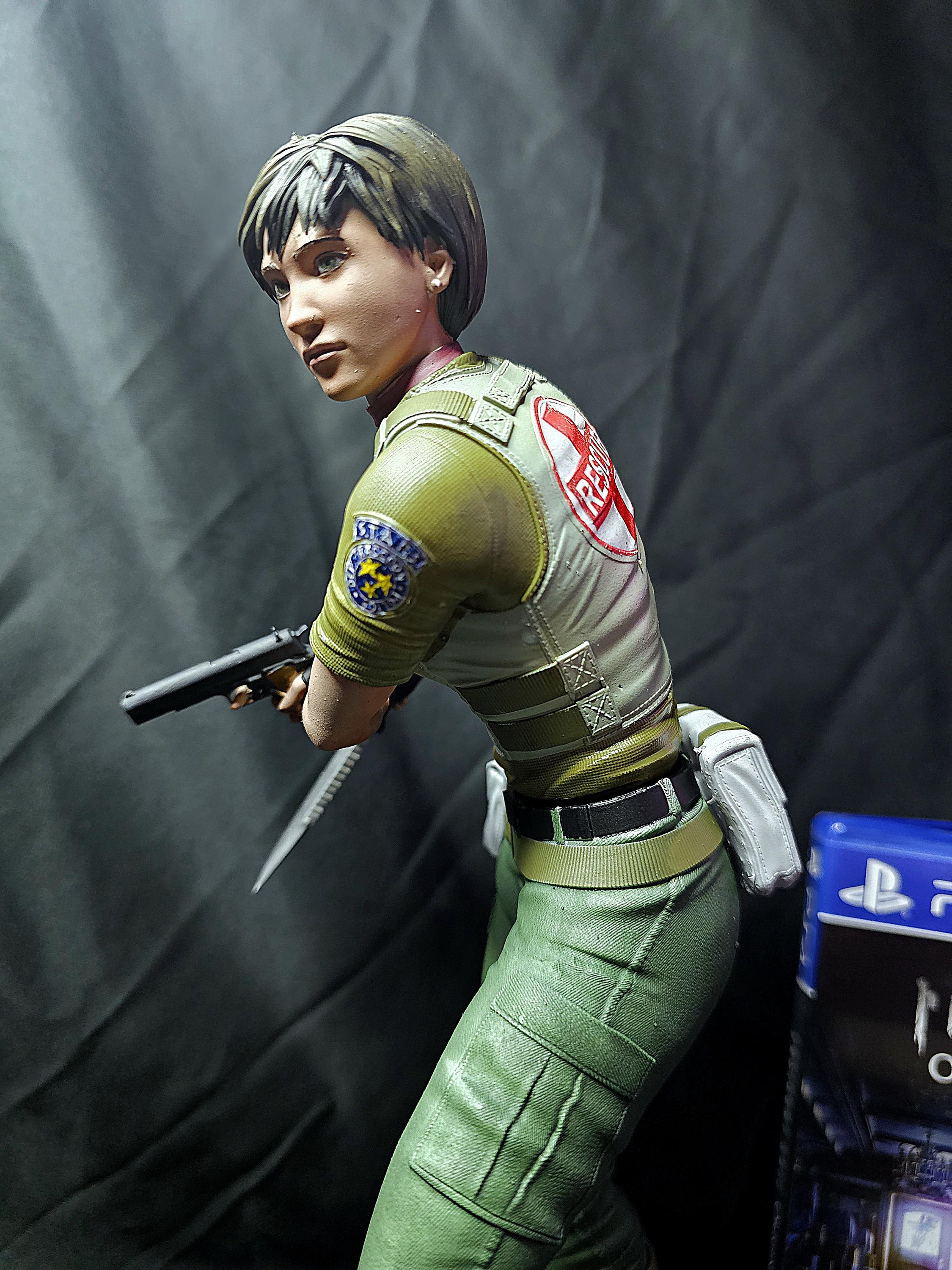 1/6 バイオハザード STARS レベッカ・チェンバース フィギュア（台座