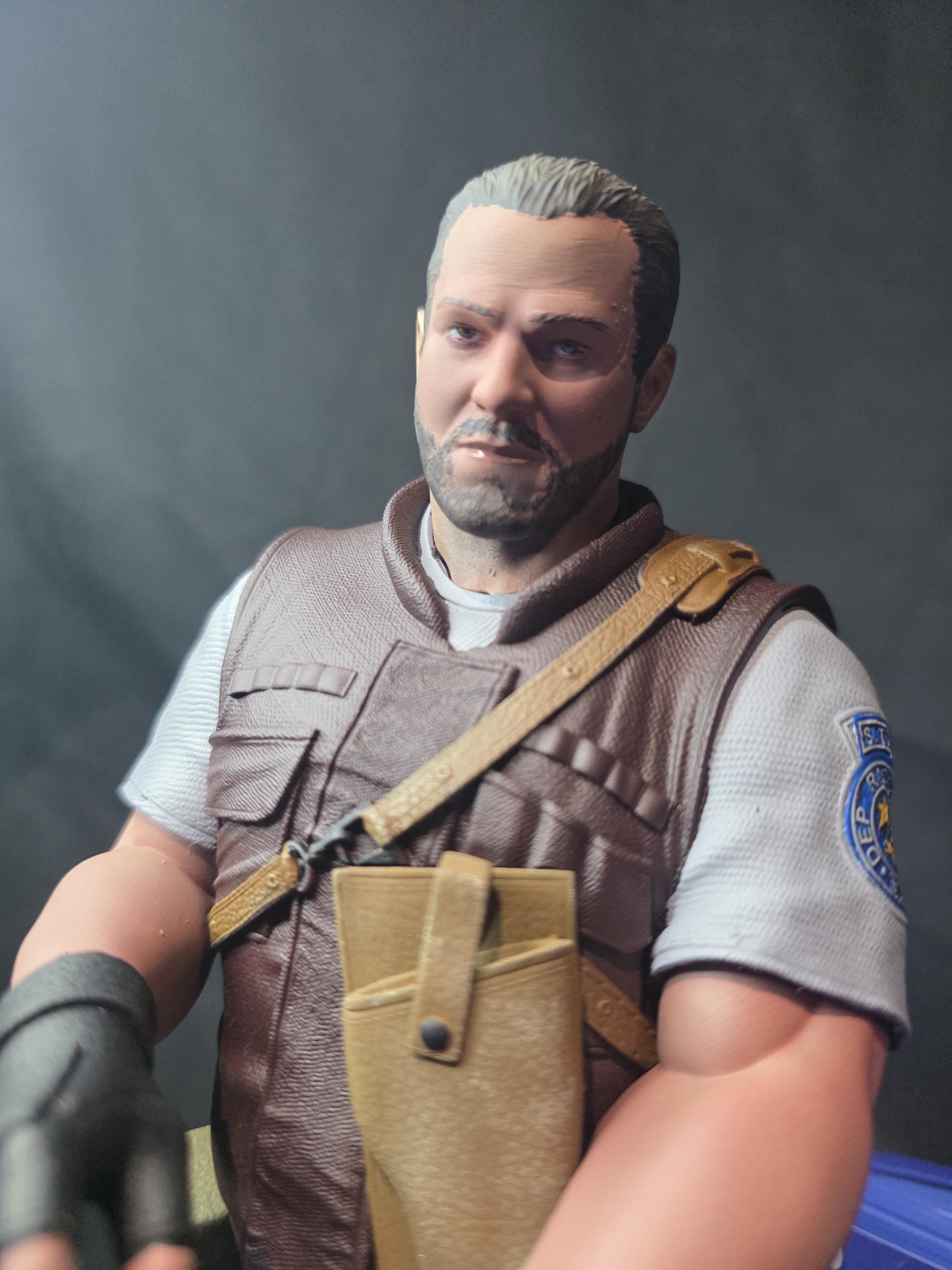 バイオハザード バリー・バートン 1/6スケールフィギュア（台座付き