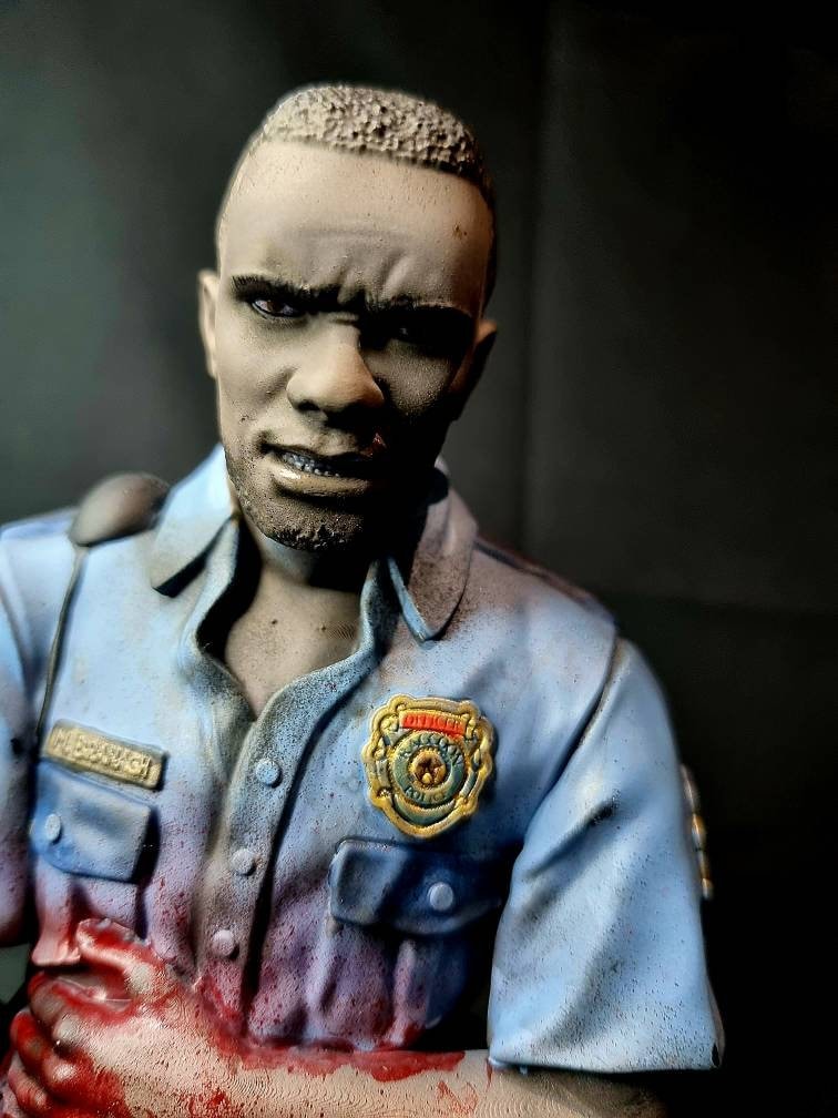 バイオハザードマービン・ブラナー岡本健三 フィギュア ウルトラレア