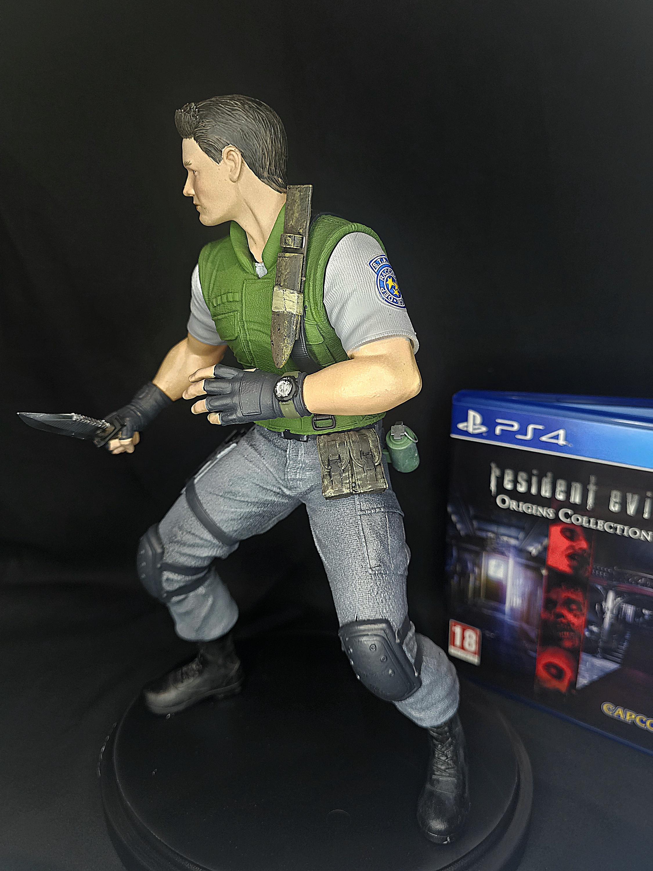 バイオハザード クリス・レッドフィールド STARS 1/6 スタチュー