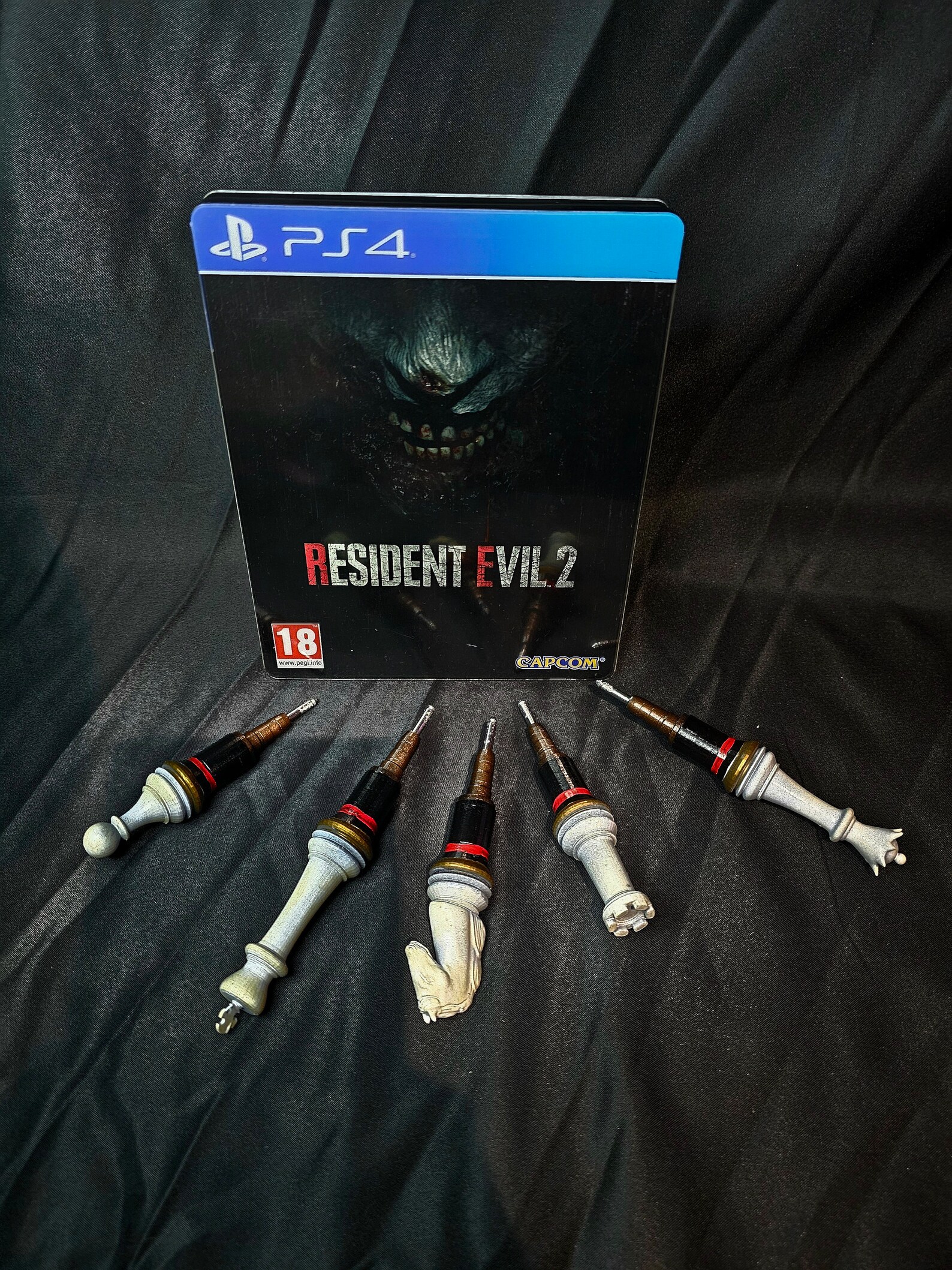 Evil Plug Resident Evil 2 Plugs All 6 Included! 1:1 Prop Replica - Etsy