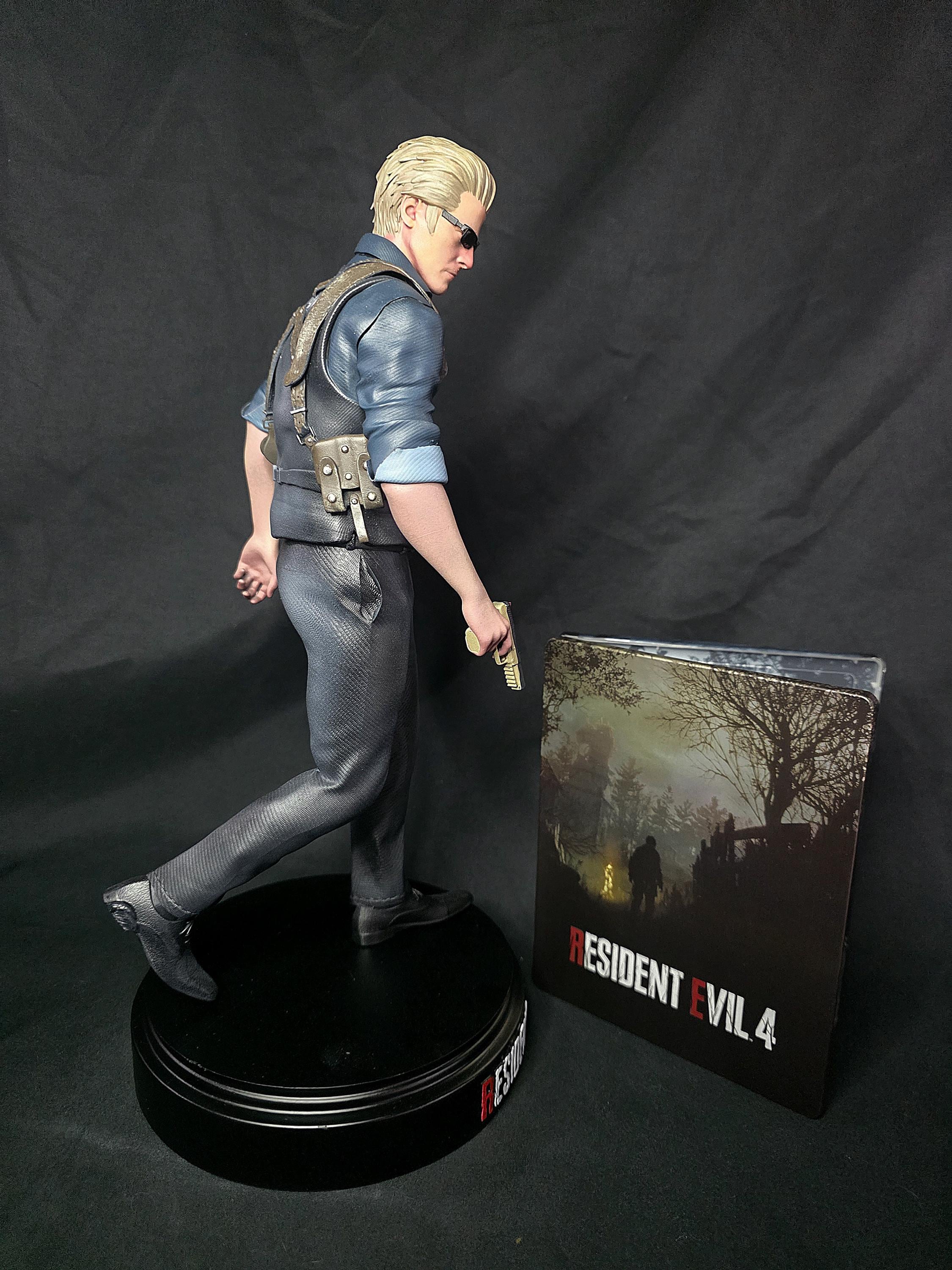 1/6 ウェスカー RE4 風 カスタムフィギュア バイオハザード バイオハザード4 リメイク アルバート・ウェスカー 1/6スケール