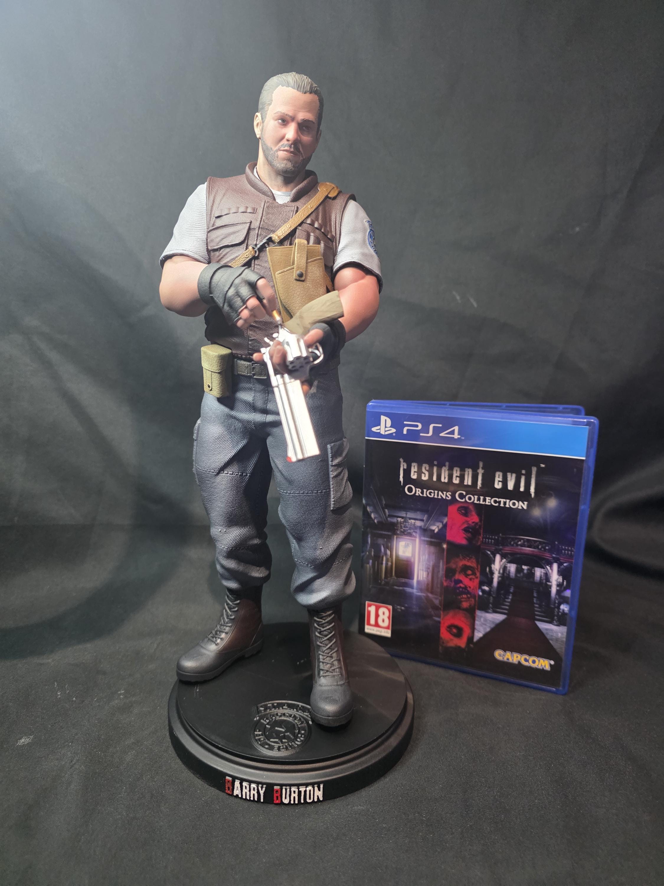 バイオハザード バリー・バートン 1/6スケールフィギュア（台座付き