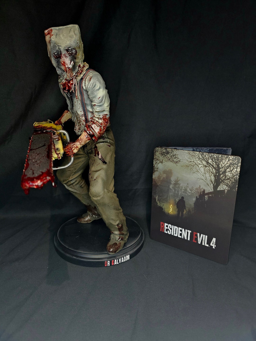 Resident Evil 4 Remake Dr Salvador 1/6 Statue W/ Base - Etsy